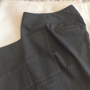 Banana Republic Camden Striped Wool Pants